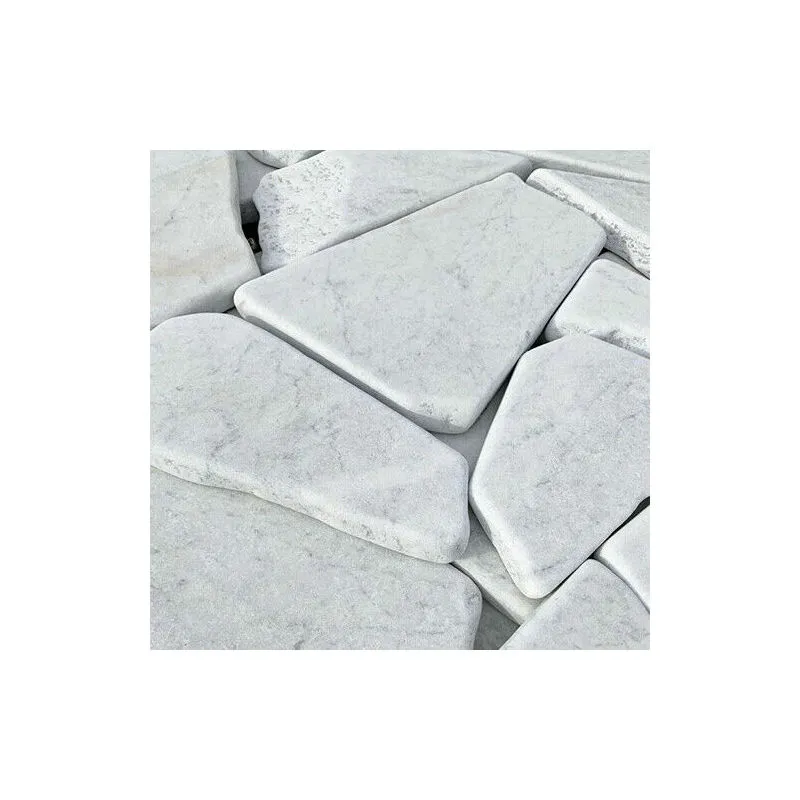 Mazzei - Palladiana in marmo di travertino sfuso in sacco resa da 0,8 a 1mq colore: bianco carrara