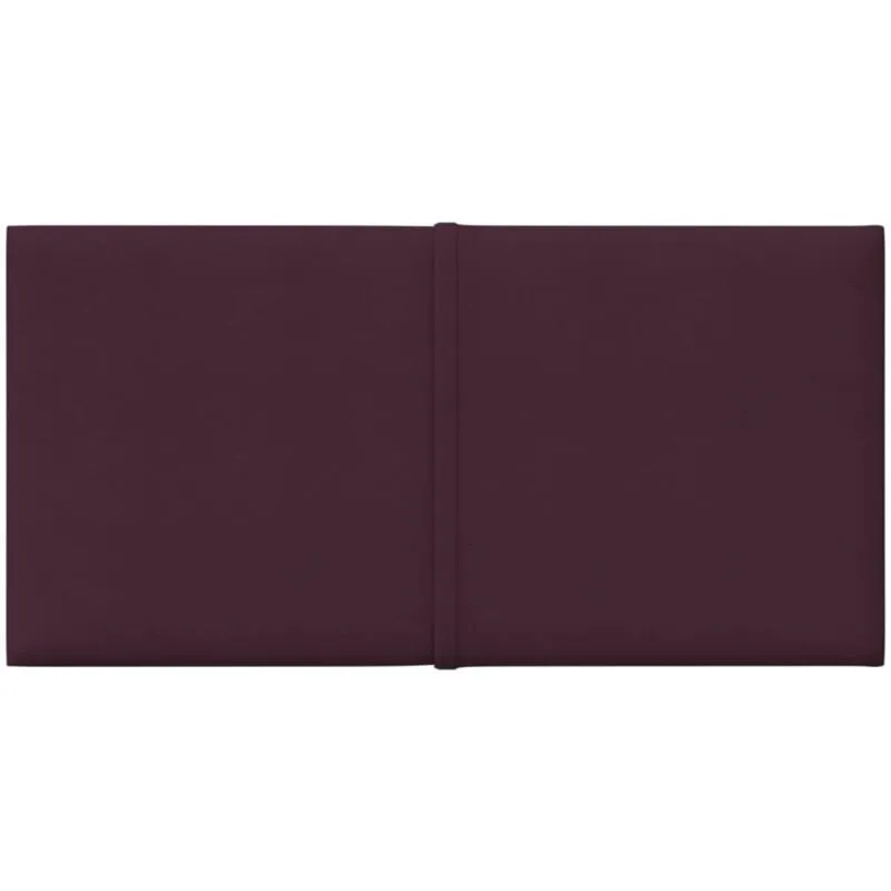 Pannelli Murali 12 pz Viola 30x15 cm Tessuto 0,54 m² Vidaxl Viola