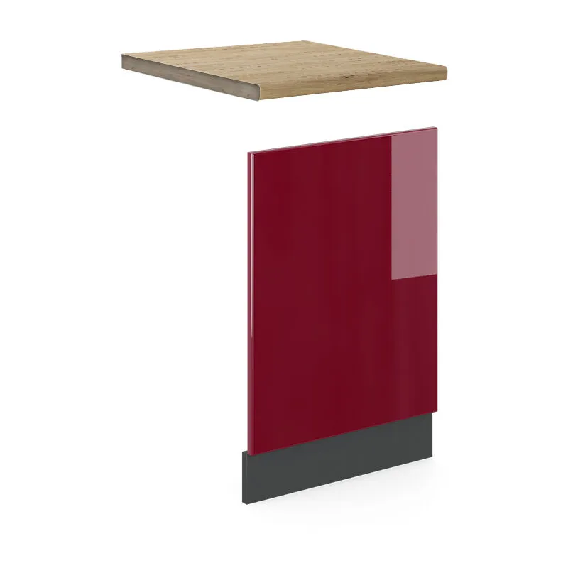  - Pannello frontale R-Line, Rosso, 45 cm , pl Rovere