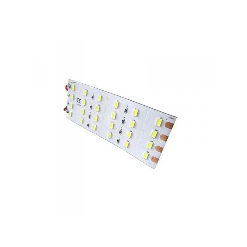 Pannello Plafoniera Led Flessibile 24V 8W Bianco Caldo 10cm Per Luci Abitacolo Cassone Cabina Camion Barca