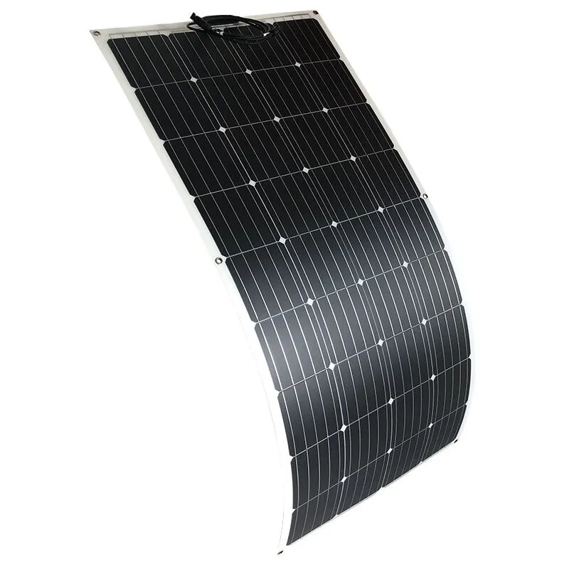  - Pannello solare flessibile monocristallino da 150 w 18 v per campeggio monocaravan impermeabile