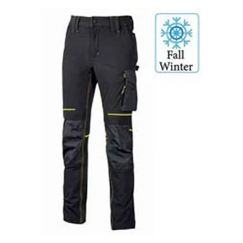 U-power - pantalone atom black carbon - tg.m