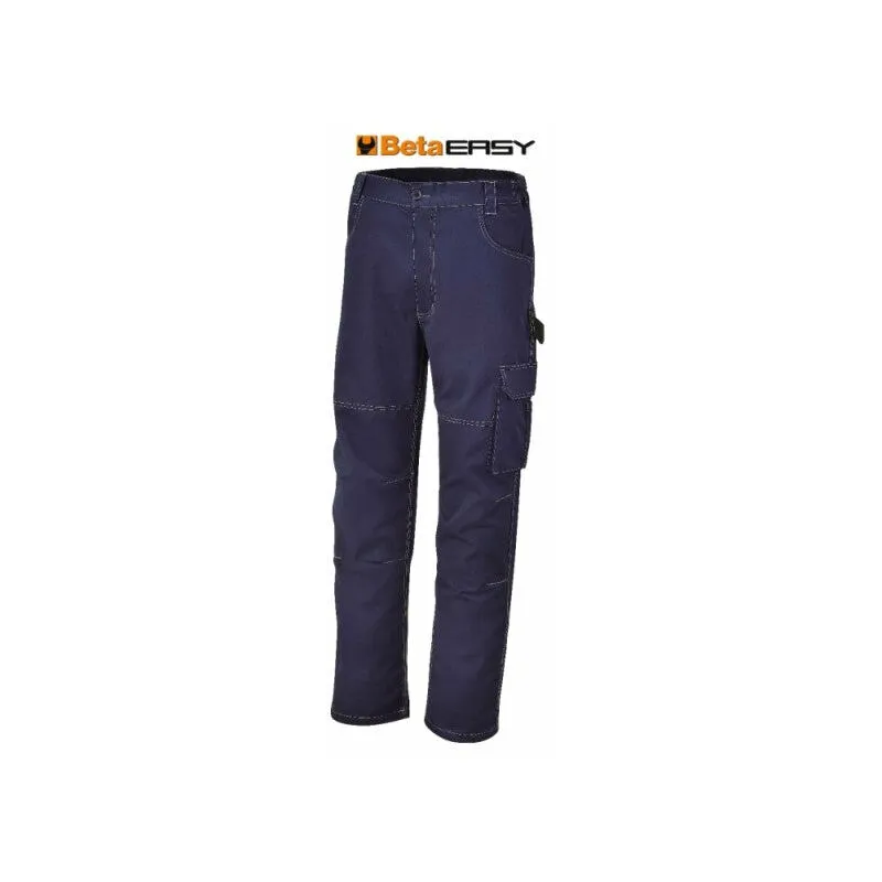  - Pantalone da lavoro con tasconi tc Twill 7840 bl - m