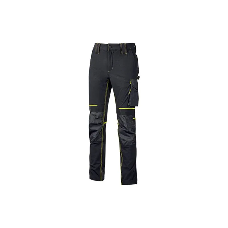 U-power - Pantalone slim fit atom black carbon m