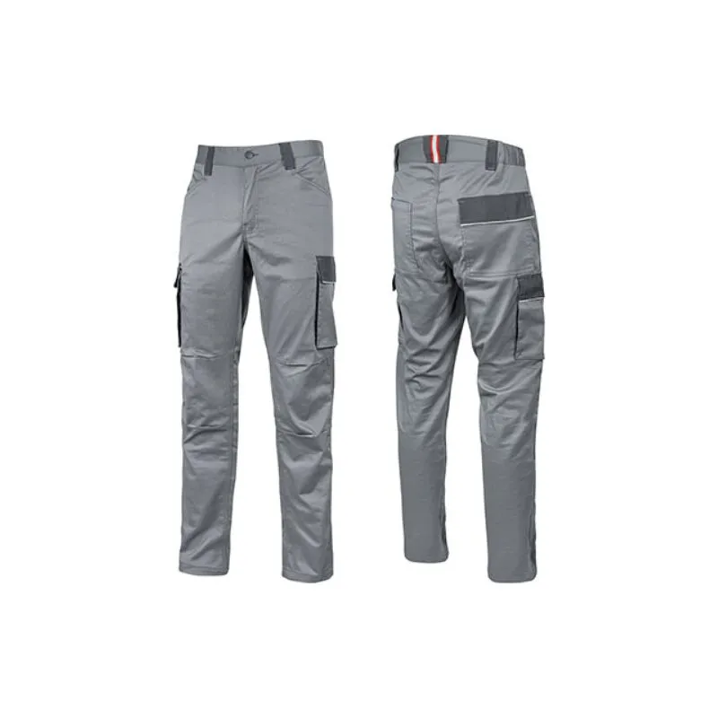 Pantalone slim fit crazy U-power grey m U-power