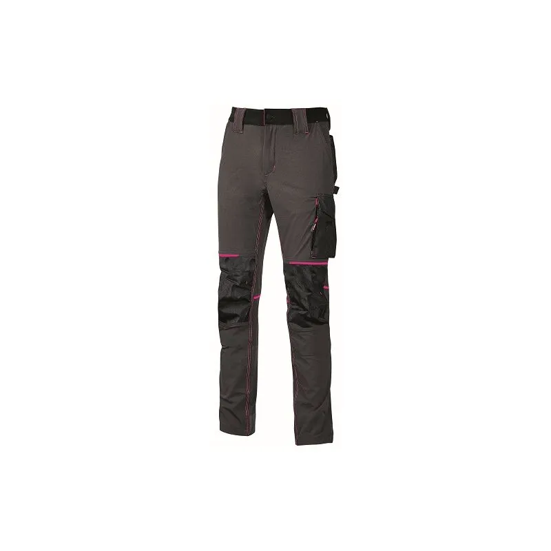 U-power - Pantalone Atom Grey Fucsia tg. xl