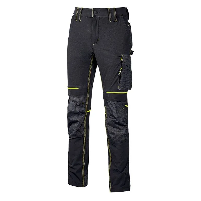 U-power - Pantalone Atom Black Carbon tg. 4XL