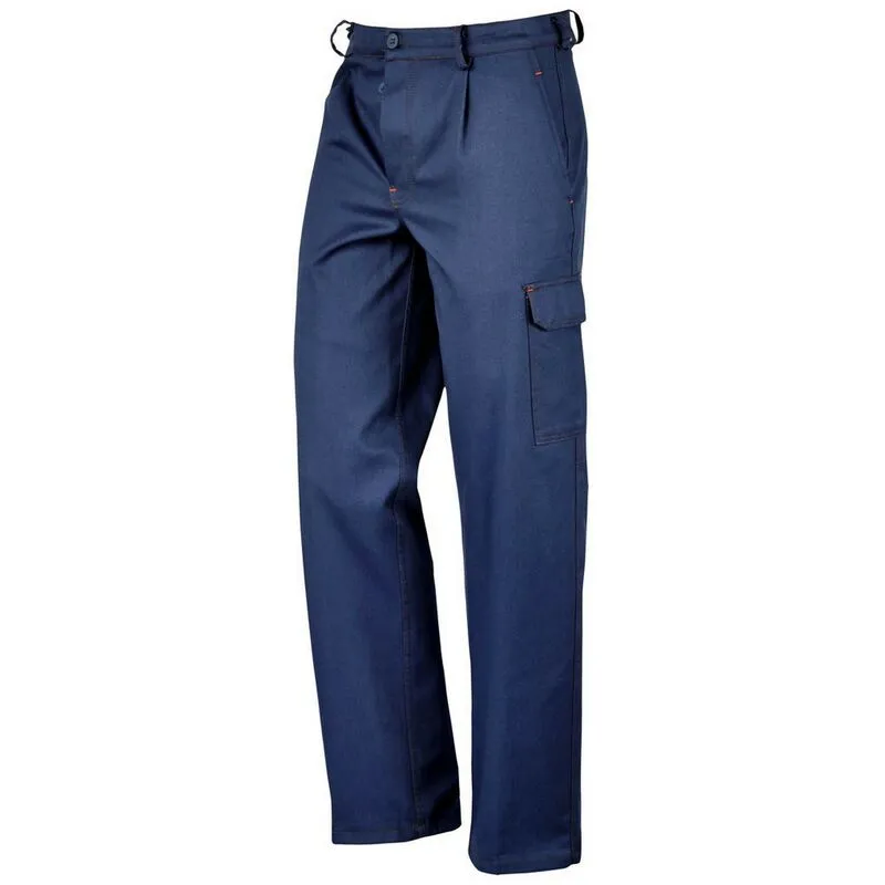 Pantalone Super Cargo Multitasche Blu Tg.48