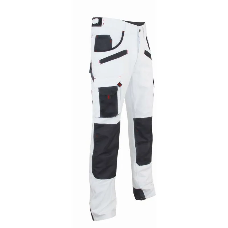  - Pantaloni aerosol bianco / grigio notte - 1443