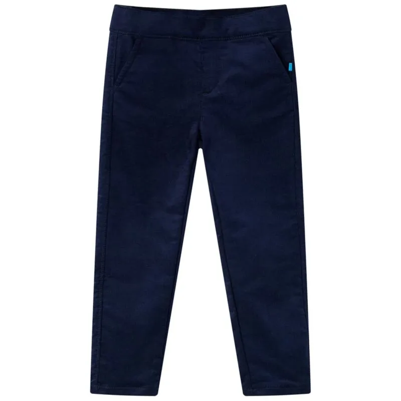 Pantaloni da Bambino Blu Marino Scuro 104