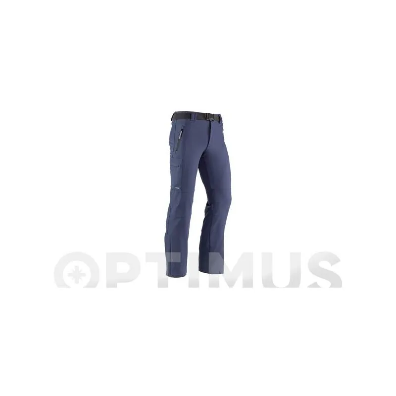 Juba - pantaloni multitasche antivento t l snow navy fodera in micropile - 984 marino/l