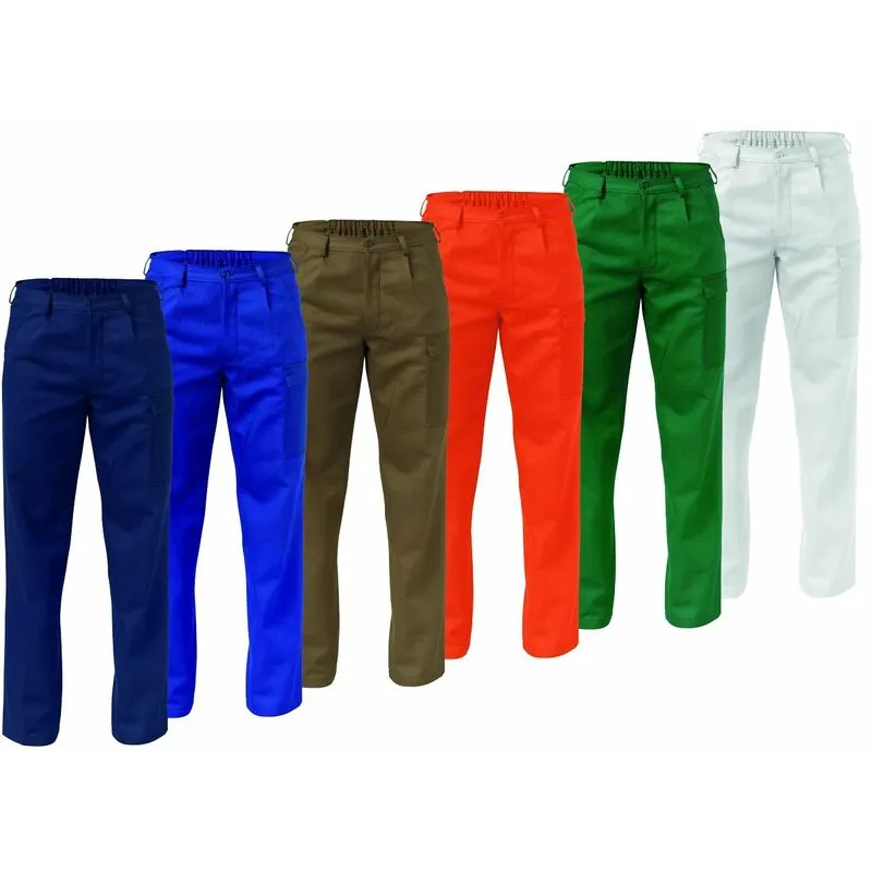 Siggi - Pantaloni da lavoro New Extra 14PA0736 - 62 (eu) - Arancione - Arancione