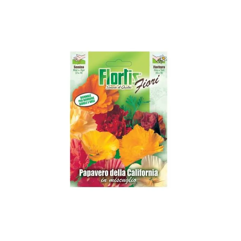 Flortis - Papavero Escholtzia Cal. Mix