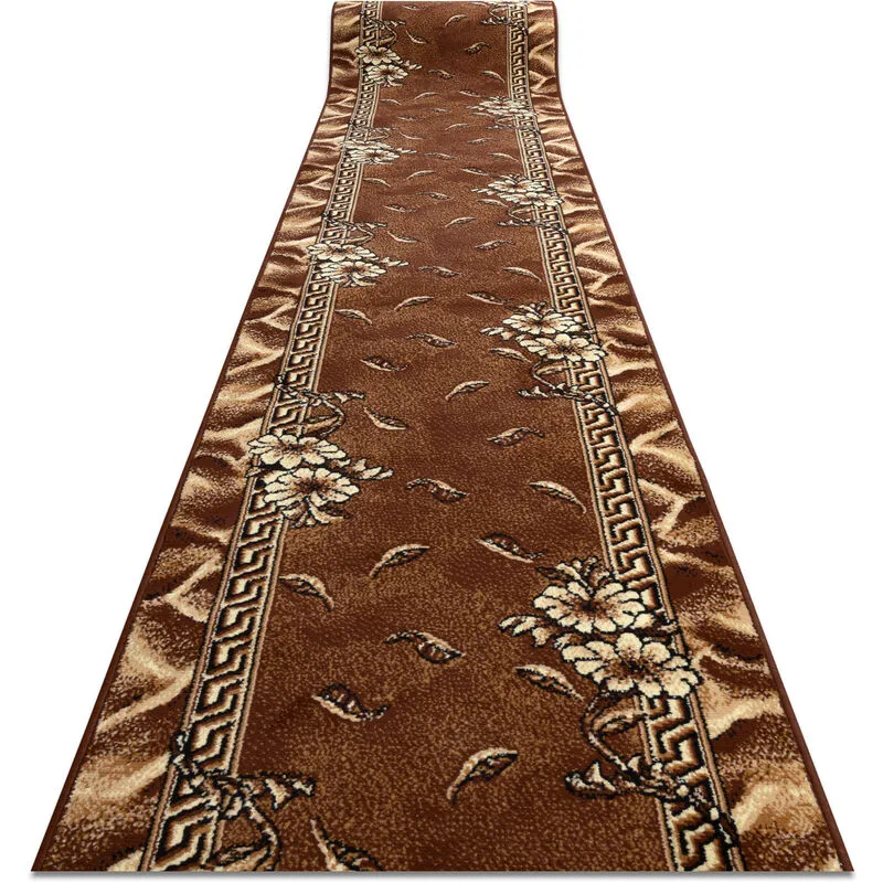 Passatoia bcf trio marrone 90 cm brown 90x160 cm