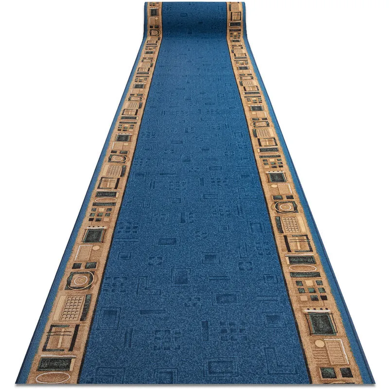 Rugsx - passatoia gommata jena blu 120cm blue 120x200 cm