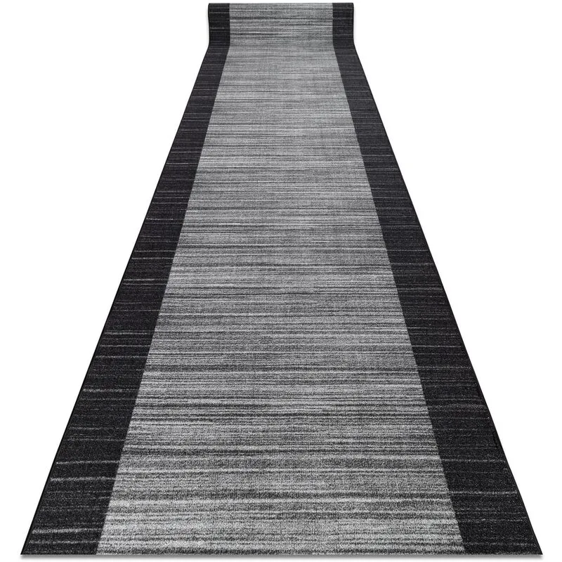 PASSATOIA GOMMATA STREIFEN 100 cm anthracite grey 100x190 cm