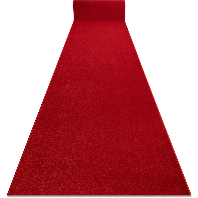 Rugsx - Passatoia karmel pianura carminio / rosso 100 cm red 100x430 cm