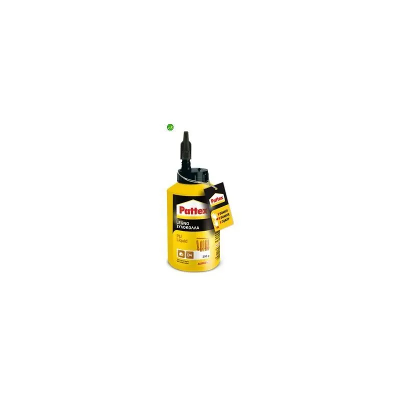 Adesivo poliuretanico pattex pu liquid per legno gr.250