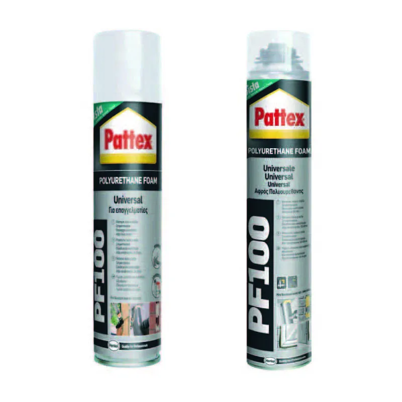 Schiuma poliuretanica universale pattex pf100 - ml.750 applicazione con pistola