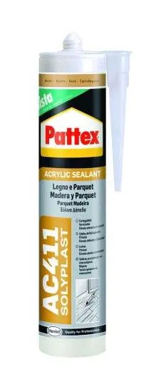 Silicone acrilico per legno e parquet '  ac41 ml 300 - acero