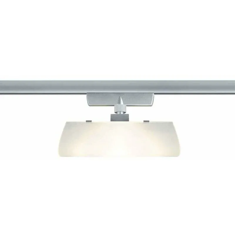  - plafoniera a led con finocchio cromato opaco - luce bianca calda 3W 12V led