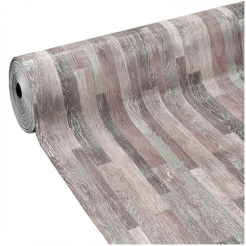 Pavimento Pvc Rivestimento Rotolo Vinile 31 Misure Design Legno Parquet Shabby Chic Dis a - 100x700 cm