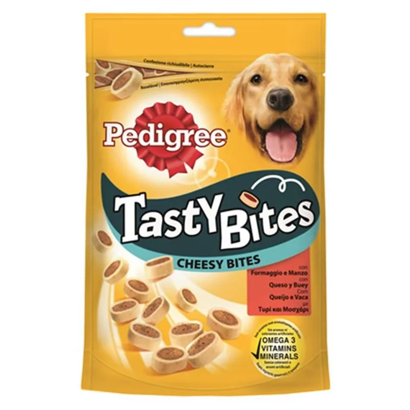  Dog Tasty Bites Cheesy Bites Manzo 140 G