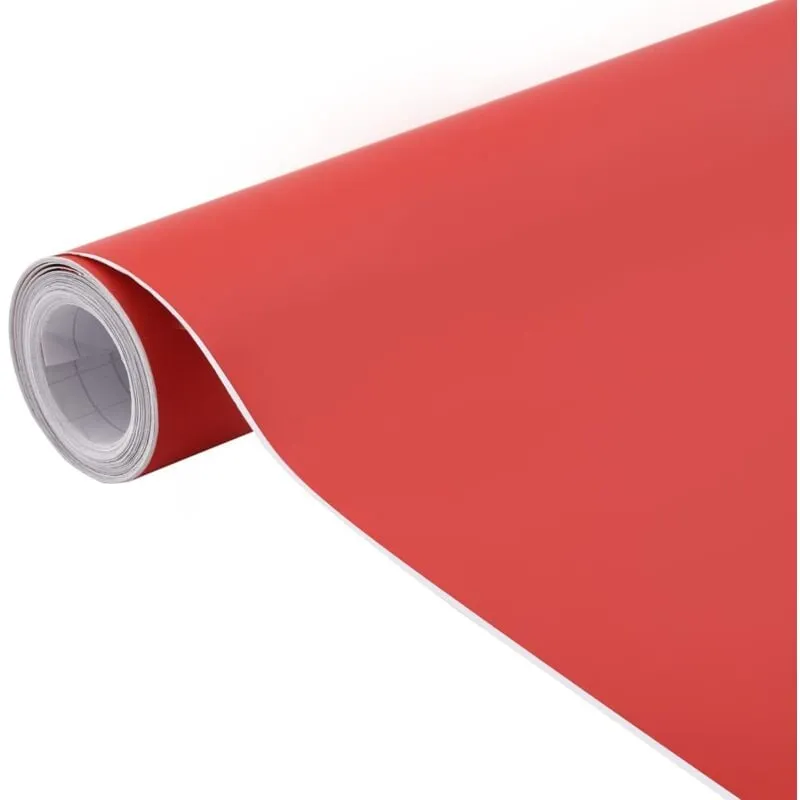 Pellicole per Auto 2pz Rosso Opaco 100x150cm Vidaxl 178660