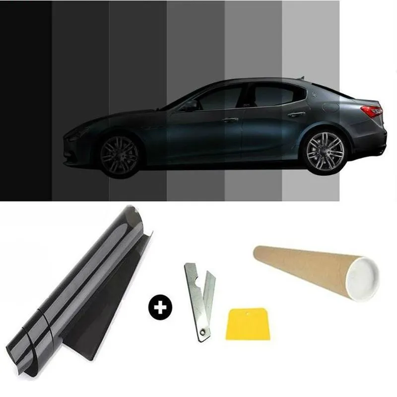 Stickerslab - Pellicola oscurante antigraffio per vetri auto vlt 50% - 50cm x 300cm
