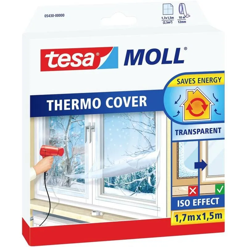 Thermo cover 05430-00000-01 Pellicola per isolamento termico moll® Trasparente (l x l) 1.7 m x 1.5 m 1 pz. - 