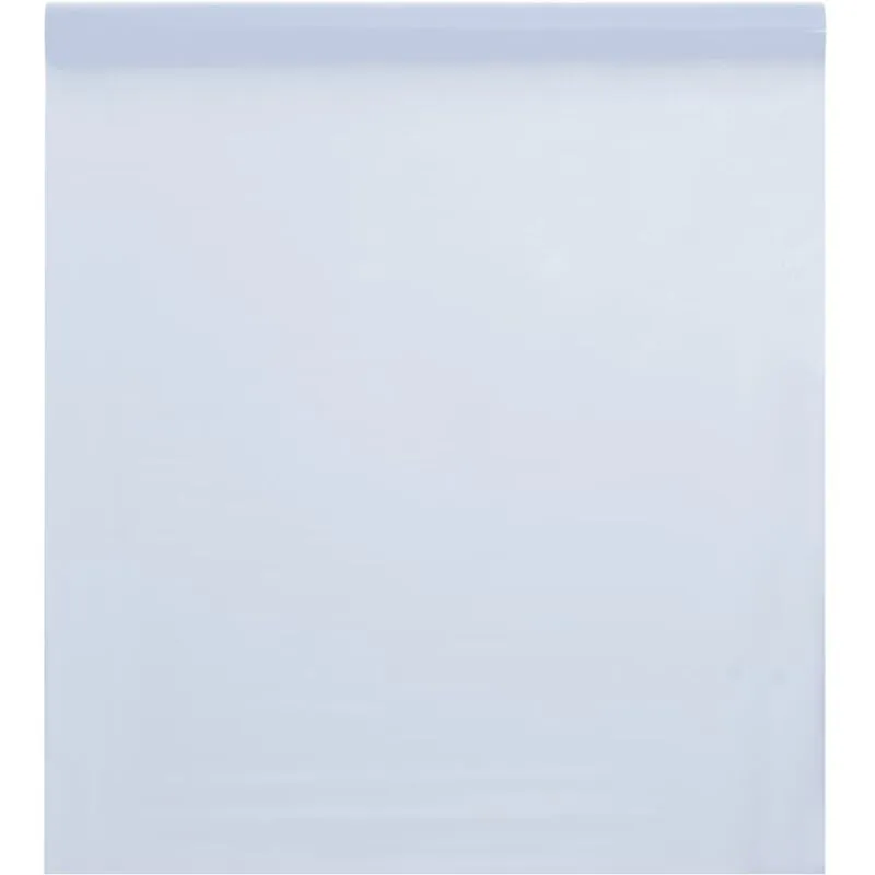 Pellicola Statica Smerigliata Bianco Trasparente 90x1000 cm pvc