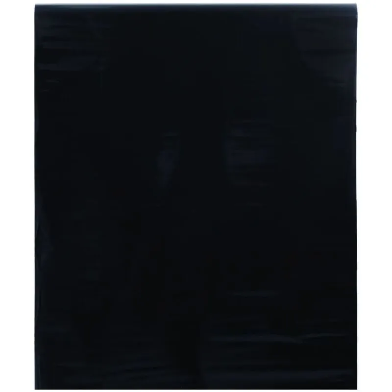 Pellicola Vetri Statica Smerigliata Nera 60x2000 cm PVC