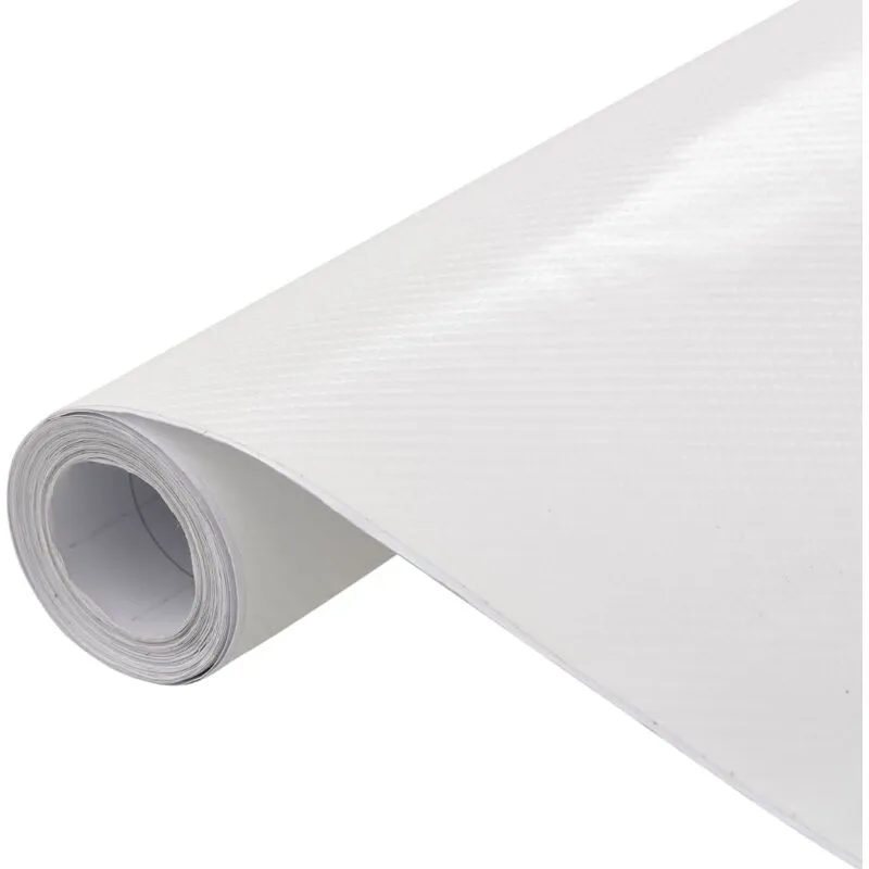 Pellicole per Auto 2 pz 4D Bianco 100x150 cm+50x150 cm