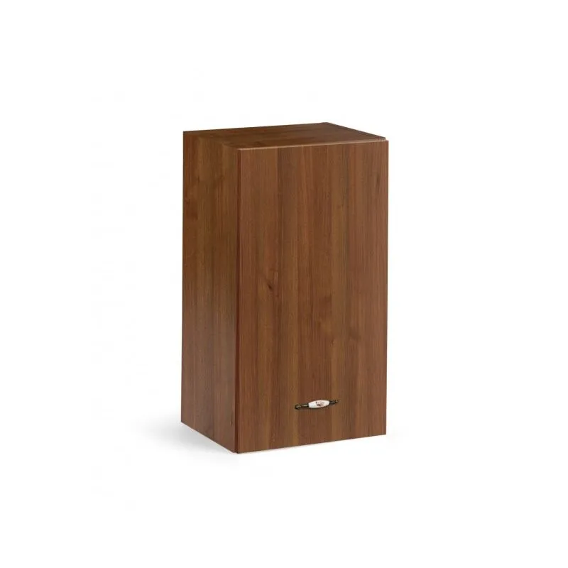 Pensile cucina 40x32x72 cm in legno noce antico con un'anta - Adige