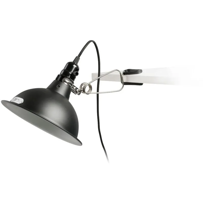 Pepper Lampada Con Clip Nero E27 40W Marca Faro