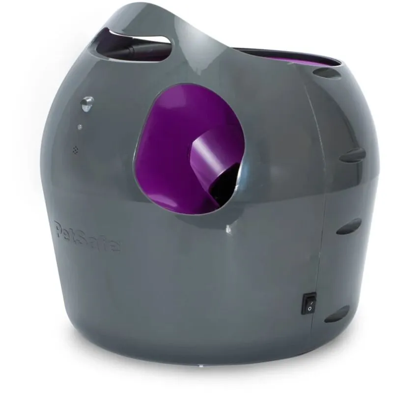 Petsafe - Lanciapalline Automatico 9 m Grigio e Viola Grigio