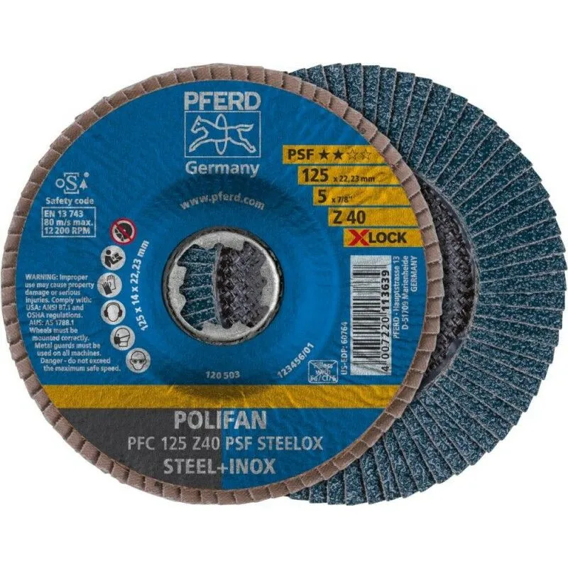 Pferd - Disk Foglie X-Lock Steelox K60Psf 115 Millimetri