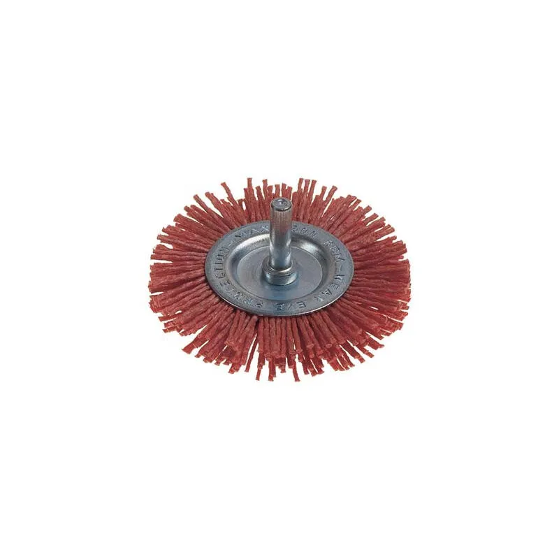 Poggi - spazzola fibra circolare + gambo pg • 497.20 mm 100 grana 150 g.mm 6