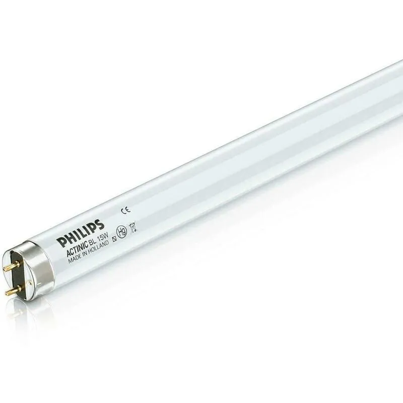  lampadine fluorescenti tl-d 15w/10 slv/25 attinica uva attiniche bl - lampada uv classe a 1510n