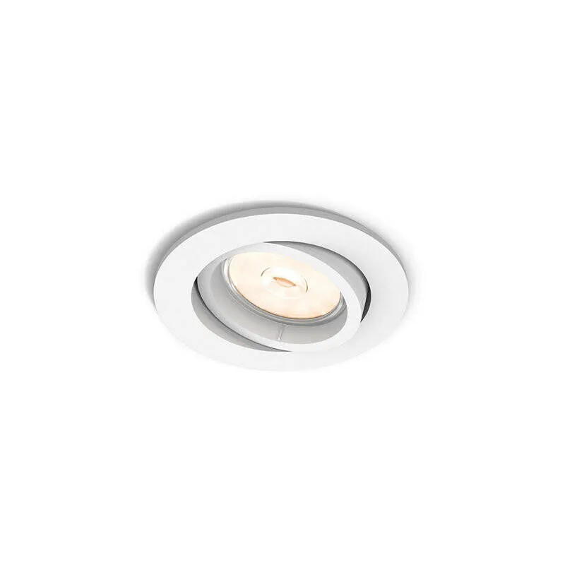  - Downlight Circolare Enneper Foro ø 70mm Bianco