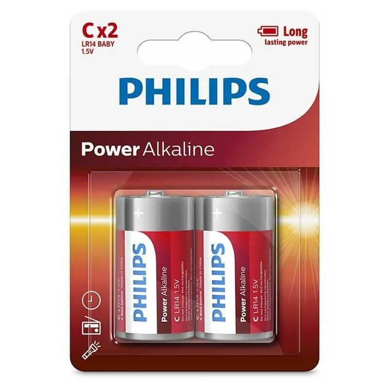  - Confezione da 2 c lr14p2b/05/ 1.5v/ pile alcaline