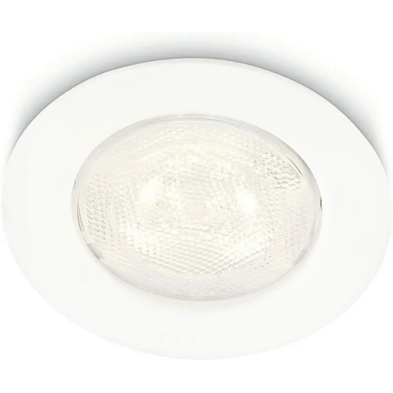 Spot bianco satinato da incasso luce calda bianca led 3WATT - 