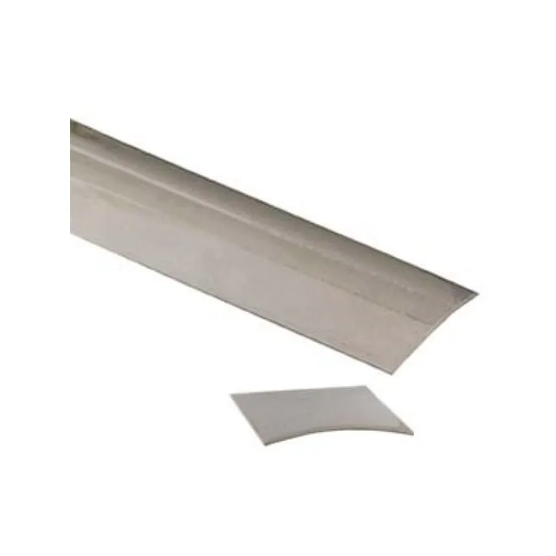 Piaggia piana adesiva inox - cm.93x3,5 1 pezzi