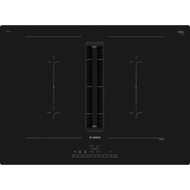  - Serie 6 PVQ711F15E. Colore del prodotto: Nero, Posizionamento dell'apparecchio: Da incasso, Dimensione della larghezza del piano cottura: 70