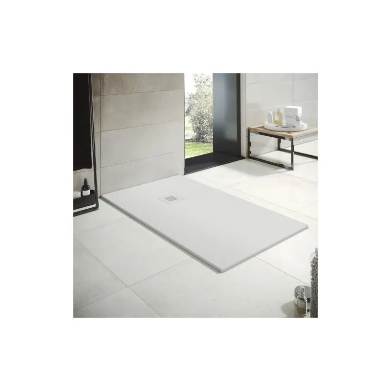 Piatto doccia in resina - Larghezza 70 - Bianco Ral-9003 - 70x170 cm