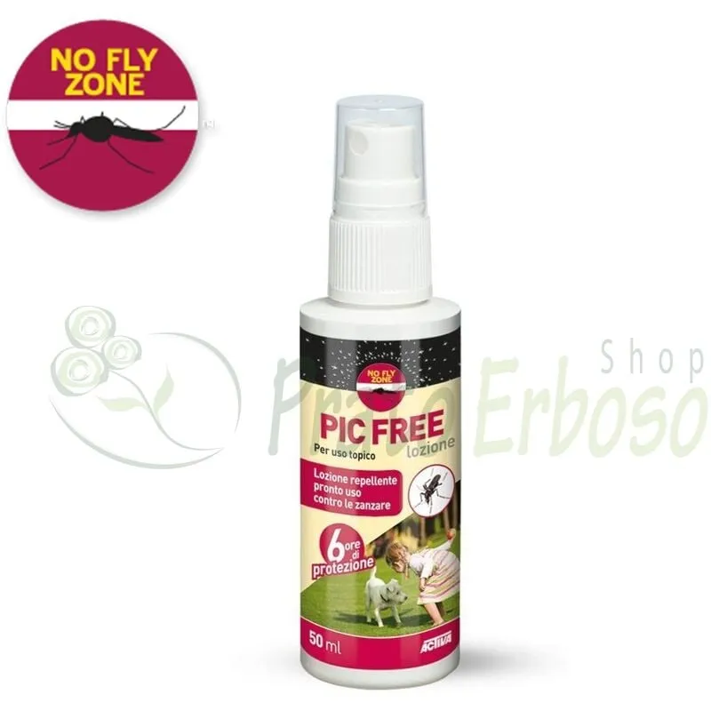 Activa - pic free - Lozione insetto repellente da 50 ml