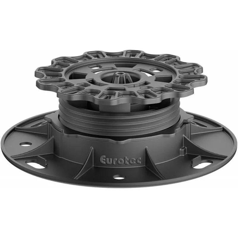 Eurotec - Piedistallo per terrazza pro s Altezza 30-53 mm (confezione da 10)