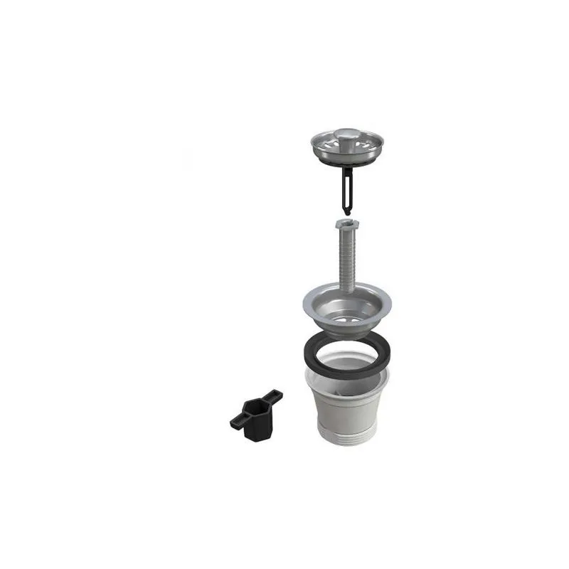 Piletta canestro D.70 stp per lavello inox