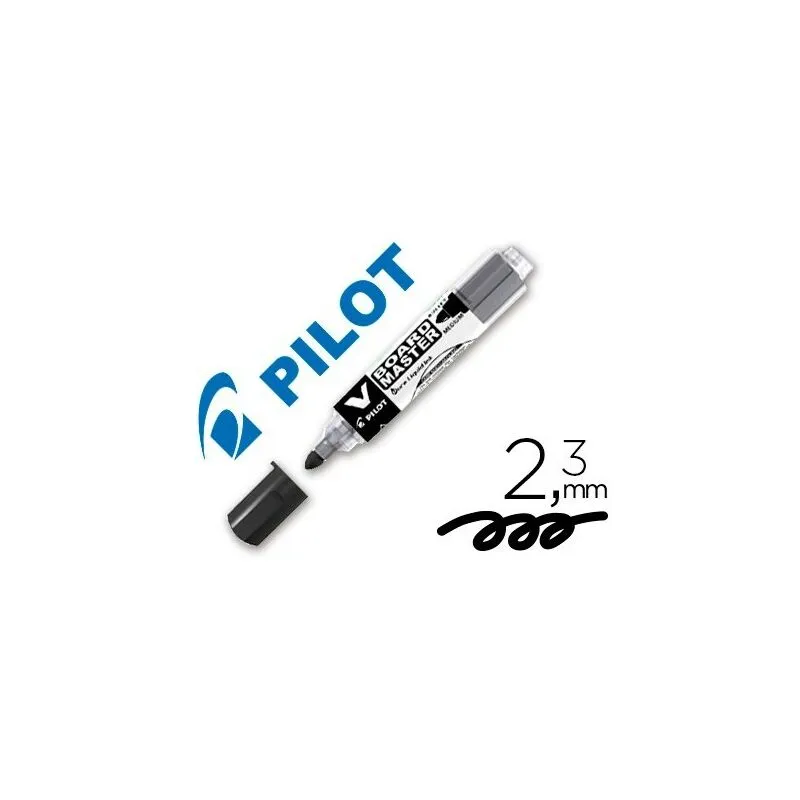 Rotulador  v board master para pizarra blanca negro tinta liquida trazo 2,3mm (pack de 10 uds.)