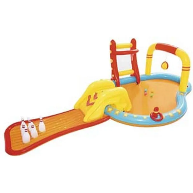  - piscina con giochi gonfiabile 'lil' champ play center' +2 anni - CM.435X213X117 - peso KG.7,350 (ART.53068)